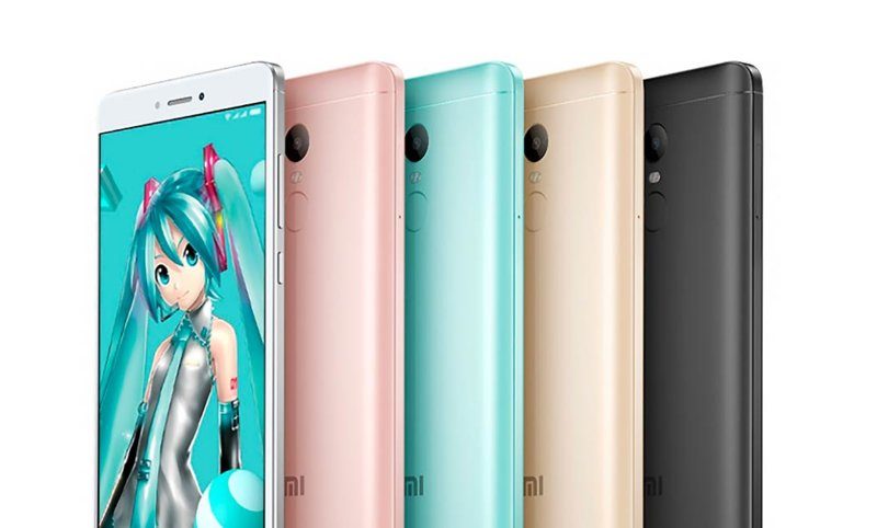 Kleurvarianten van de Xiaomi Redmi Note 4X