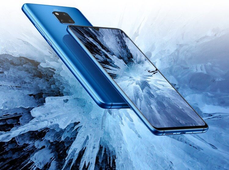 Huawei Mate 20X blauw
