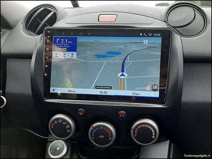Sygic navigatie op android radio